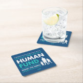 Seinfeld | Mensenfonds Vierkante Kartonnen Onderzetter (Insitu)