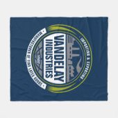 Seinfeld | Vandelay Industries Logo Fleece Deken (Voorkant (Horizontaal))