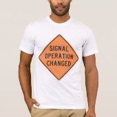 Seinwerking Gewijzigd Heren T-Shirt (Voorkant)