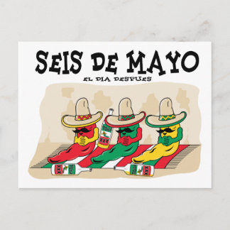 Seis De Mayo Briefkaart