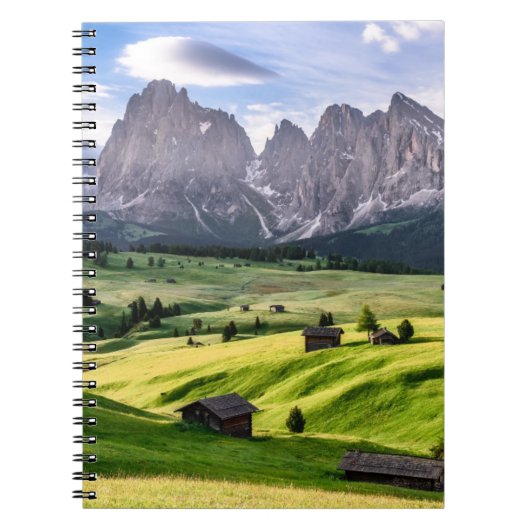 Seiser Alm | Dolomiet Alpen, Italië Notitieboek (Voorkant)