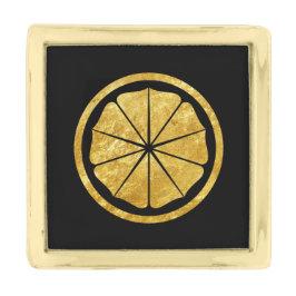 Seishinkai Karate Kamon in faux gold Vergulde Reverspeld