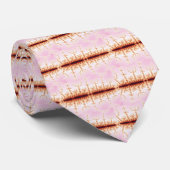 Seismische meting - Fractale kunst Stropdas (Opgerold)