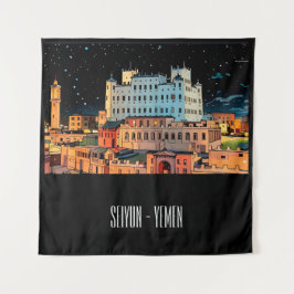 Seiyun City - Yemen Wandkleed