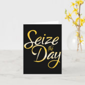 Seize The Day  Kaart (Gele Bloem)