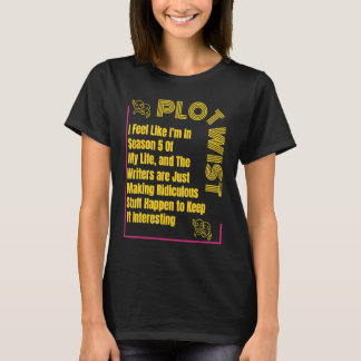 Seizoen 5 van mijn levensschrijvers die stuipen ve t-shirt