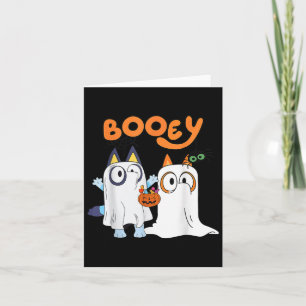 Seizoen Funny Ghost Booey Halloween Voor Mannen Vr Kaart