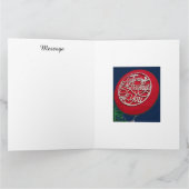 Seizoen Groeten (gepersonaliseerd) Bedankkaart (Binnen)