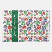 Seizoen Groeten Jingle Bells Theedoek (Horizontaal)