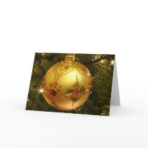 Seizoen Groeten Kaart met Ornament