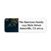 Seizoen joylabel etiket (Voorkant)