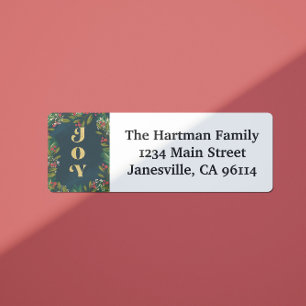 Seizoen joylabel etiket