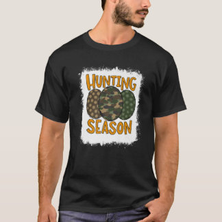 Seizoen paaseieren Trio Camo Dot Pasen T-shirt