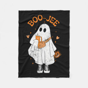 Seizoen Schattige Ghost Halloween Boujee Boo Jee Fleece Deken