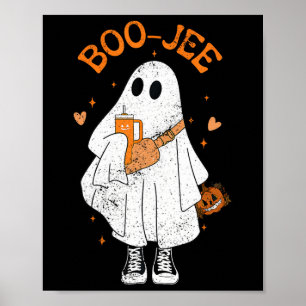 Seizoen Schattige Ghost Halloween Boujee Boo Jee Poster