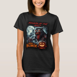 Seizoen van de Wolf Happy Halloween T-shirt