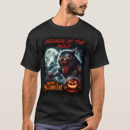 Seizoen van de Wolf Happy Halloween T-shirt