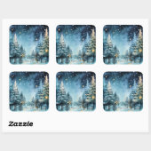 Seizoen van dromen vierkante sticker (Vel)