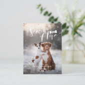 Seizoen van Liefde | Modieuze Kerstmis van de Feestdagenkaart (Staand voorkant)