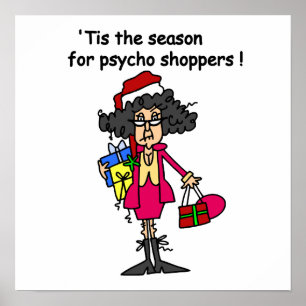 Seizoen voor Psycho Shoppers Poster