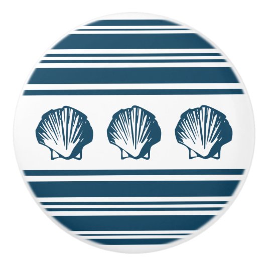 Seizoenen en strepen keramische knop (Voorkant)