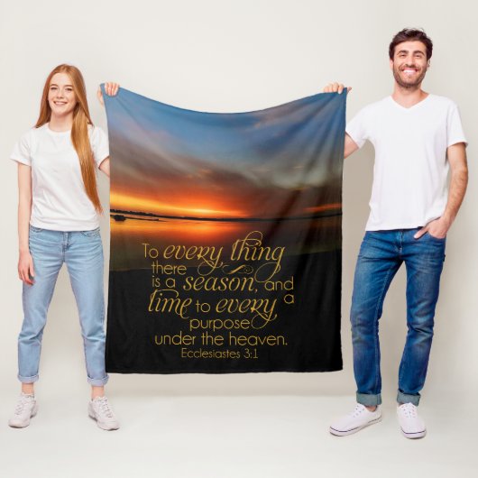 Seizoenen Fleece Deken (In situ)