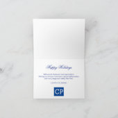 Seizoenen Gegroet Ster Business Holiday Card Feestdagen Kaart (Binnen)