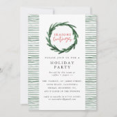 Seizoenen Groeten corporate kerstfeest Kaart (Voorkant)