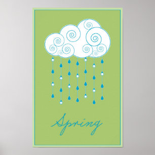 Seizoenen: Het Poster van de lente