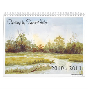 Seizoenen in de Waterverf Kalender