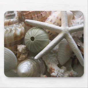 Seizoenen in een stapel muismat