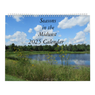Seizoenen in het Midwesten 2025 Kalender