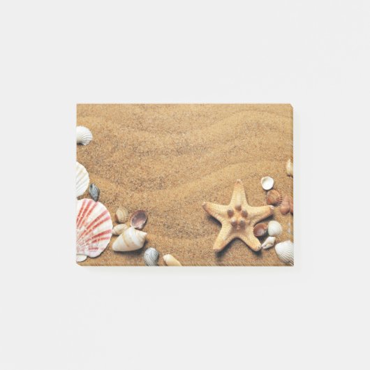 Seizoenen op de strand post-it® notes (Voorkant)