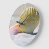 Seizoenen op het strand grote klok (Hoek)