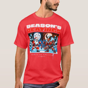 Seizoenen Sinterklaas vs Krampus T-shirt