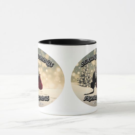 Seizoenen slaan uit Krampus - Kerstmis - Mok (Midden)