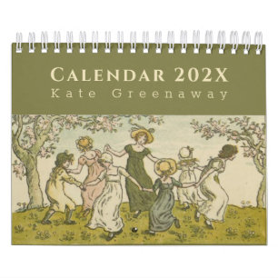  seizoenen van Kate Greenaway Flower Garlands  Kalender