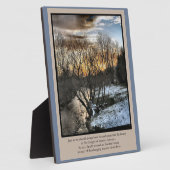 Seizoenen van ons leven Inspirerend Fotoplaat (Zijkant)