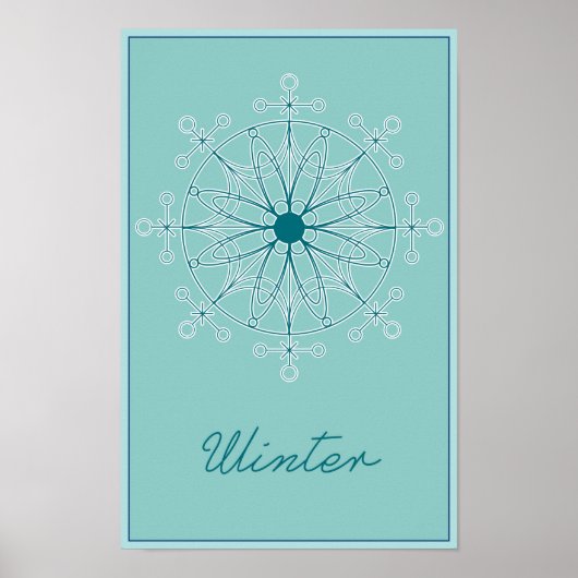 Seizoenen: WinterPoster Poster (Voorkant)