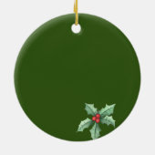 SEIZOENGREETTES CHRISTMAS DEAR KERAMISCH ORNAMENT (Achterkant)