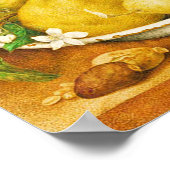 SEIZOENGROENEN EN WITTE STROMEN POSTER (Hoek)