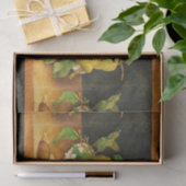 SEIZOENGROENEN EN WITTE STROMEN TISSUEPAPIER (Geschenk)