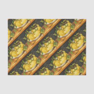 SEIZOENGROENEN EN WITTE STROMEN TISSUEPAPIER