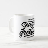 Seizoengroet Koffiemok (Voorkant links)