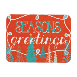 Seizoengroeten Magneet