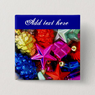 Seizoengroeten_ Vierkante Button 5,1 Cm