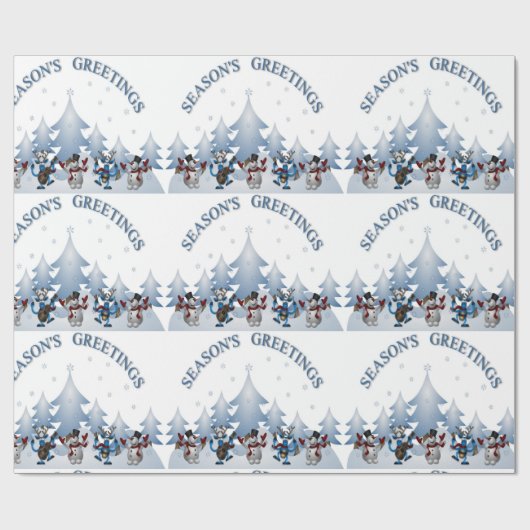 SEIZOENMONTAGES CADEAUPAPIER (Vlak)