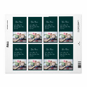 SEIZOENS 4- KUNSTSTOF, ROOS EN STRAATJES ETIKET (Full Sheet)