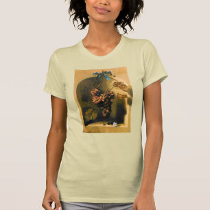 SEIZOENS VRUCHTEN - VRUCHTIGHEID bruin geel groen T-shirt