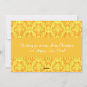 Seizoensbegroeten Feestdagenkaart (Achterkant)